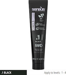 Sensus Direct Fard Vopsea de Păr Negru 200ml