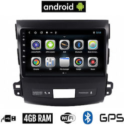 BOOMA-5383 Ηχοσύστημα Αυτοκινήτου για Citroen C-Crosser 2007+ (Bluetooth/USB/AUX/WiFi/GPS) με Οθόνη Αφής 9"