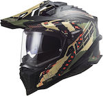 LS2 Explorer C MX701 Extend Matt Military Greeen Motorradhelm Ein-Aus ECE 22.05 1380gr