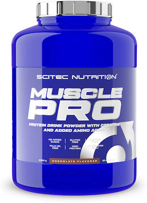 Scitec Nutrition Muscle Pro Gluten & Lactose Free with Flavor Chocolate 2.5kg