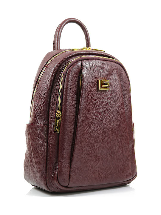 Leather backpack skroutz 2025