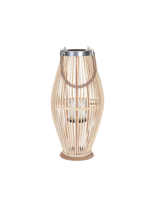 Koopman Φαναράκι Bamboo Καφέ 24x24x48εκ.