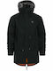 Griffen Winter Jacke Parka Wasserdicht Schwarz