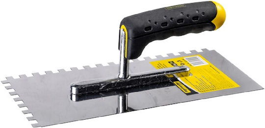 Topmaster Σπάτουλα Πλακιδίων Μεταλλική Οδοντωτή 280x130mm με Πλαστική Λαβή με Δόντι 6x6mm 323107