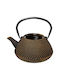 Atmosphera Oasis Secret De Gourmet Teapot with Filter Cast Iron Brown 800ml