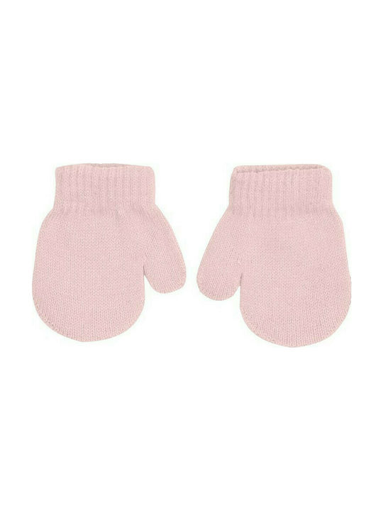 Stamion Kinderhandschuhe MItten Rosa 1Stück