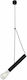 Optonica Pendant Light Black with Socket E27 40x40cm