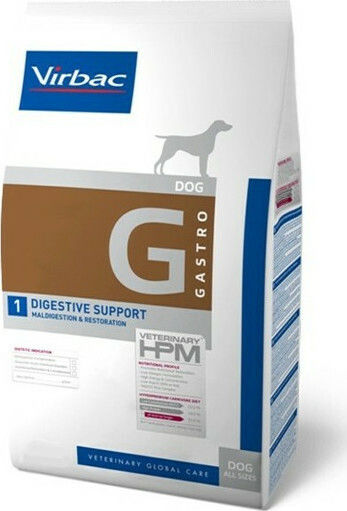 Virbac Gastro Digestive Support 3kg Hrană Uscată pentru Câini Adulţi cu Pui și Carne de porc