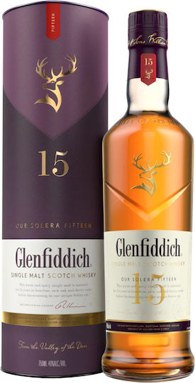 Solera Single Malt Whisky Scoțian de 15 Ani 40% 700ml
