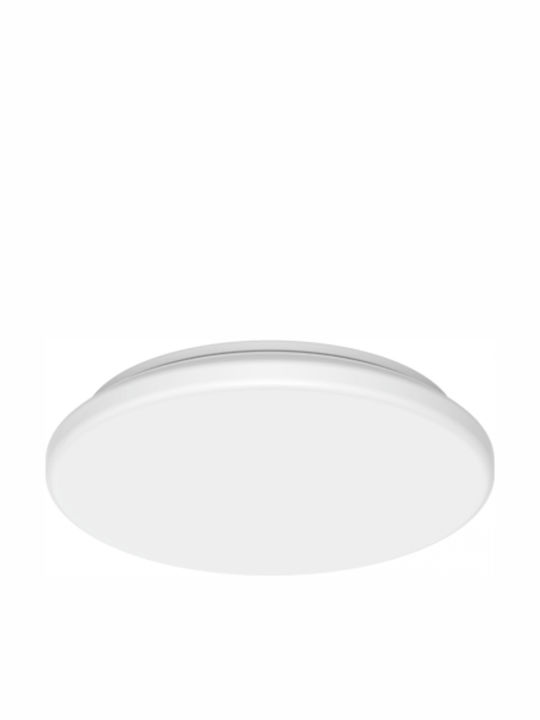 Elvhx Round Outdoor LED Panel 15W with Cool White Light 30cm