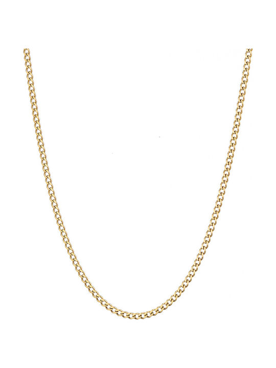 Verorama Gold Plated Steel Neck Chain
