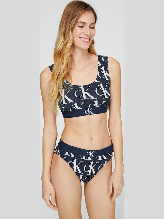 Women's Sports Bra without Padding Blue
