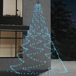 vidaXL Christmas Decorative Illuminated Tree 500cm Blue