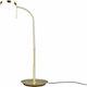 Trio Lighting Monza LED Office Lamp with Flexible Arm in Gold Color
