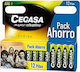 Cegasa Cegasa Ahorro Baterii Alcaline AAA 1.5V 12buc