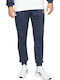 Dembi Sweatpants with Elastic Navy Blue