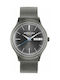 Kenneth Cole Watch Chronograph Battery with Gray Metal Bracelet