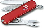 Victorinox Classic SD Swiss Army Knife Total Length 13.6pcs with Blade made of Stainless Steel