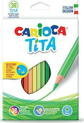 Carioca Tita Pencils Set 36pcs