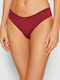 Lovely Micro Women's Brazil with Lace Burgundy