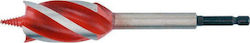 Yato Four-Cut Drill Drill bit with Hexagonal Shank for Wood 10x165mm