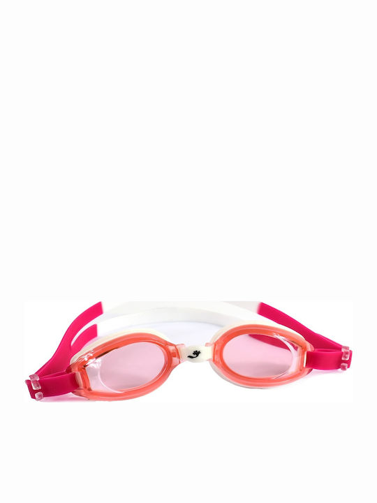 Splash Soaked Piranha Kids Swimming Goggles Pink