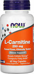 Now Foods L-Carnitine 250mg 60 veg. Kappen