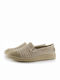 Suede Men's Espadrilles in Beige Color