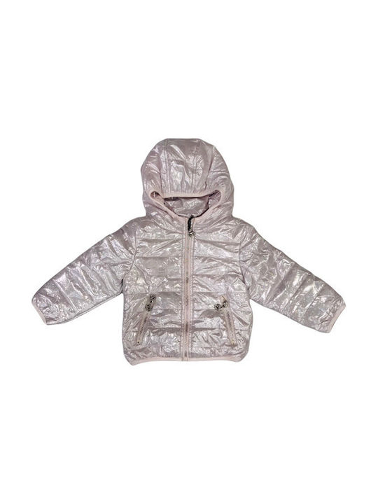 Joyce Kids Casual Jacket short Hooded Pink