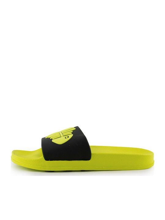 Love4shoes 1288-0626 Women's Slides Yellow