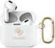Guess Case Silicone with Hook in Transparent co...