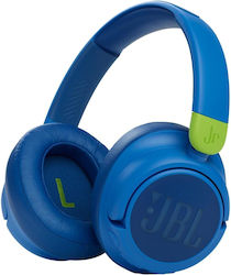 JBL JR460NC Wireless/Wired Over Ear Kids' Headphones with 20hours hours of operation Blue