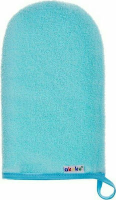 Akuku Baby Bath Sponge Turquoise 1pcs