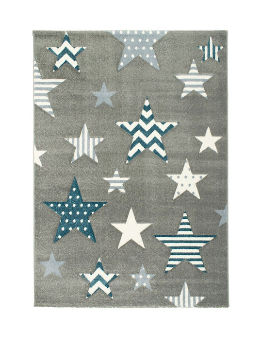 Koulis Carpets 1360A Kids Rug Stele Grey-Blue 1...