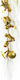 JK Home Decoration Lighted Christmas Garland Gold 1pc