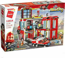 Qman Fire Rescue Bureau for 6+ Years 693pcs