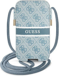 Guess Hardcase 4G Stripe Pouch έως 6.1" Indigo ...