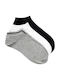 ME-WE 1-1400 Women's Solid Color Socks Colorful 3Pack
