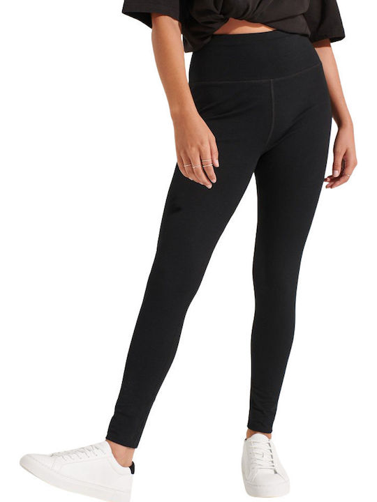 Core Women's Long Training Legging High Waisted Black