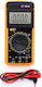Kraft & Dele Digitales Multimeter mit AC / DC / Widerstand / Kapazität / Temperaturmessung KD11404