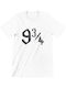 Platform 9 3/4 T-shirt Harry Potter White