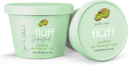 Fluff Scrub for Face & Lips Kiwi 80gr