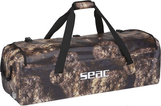 Seac U Boot Στεγανός Σάκος Ώμου 105lt Καφέ