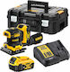 DEWALT DCW200P2 Παλμικό Τριβείο Χούφτας 18V 2x5Ah με Ρύθμιση Ταχύτητας και με Σύστημα Αναρρόφησης