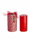 JK Home Decoration Christmas Red Candle 15cm