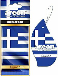 Areon Αρωματική Καρτέλα Κρεμαστή Αυτοκινήτου Mon Ελλάδα