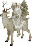 Zaros Santa Claus in Reindeer Beige 33x20x11cm