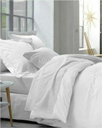 Hotel Duvet Cover King Polycotton 160TC 240x260 cm