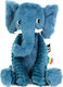 Les Deglingos Plüschelefant Dimoitou Blue 24 cm