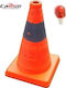 Carsun Plastic Cone Orange W5xH24cm / L24m